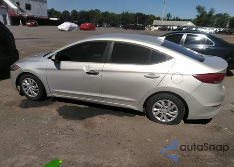 2017 Hyundai Elantra Se from USA, damaged, VIN 5NPD74LF6HH166090